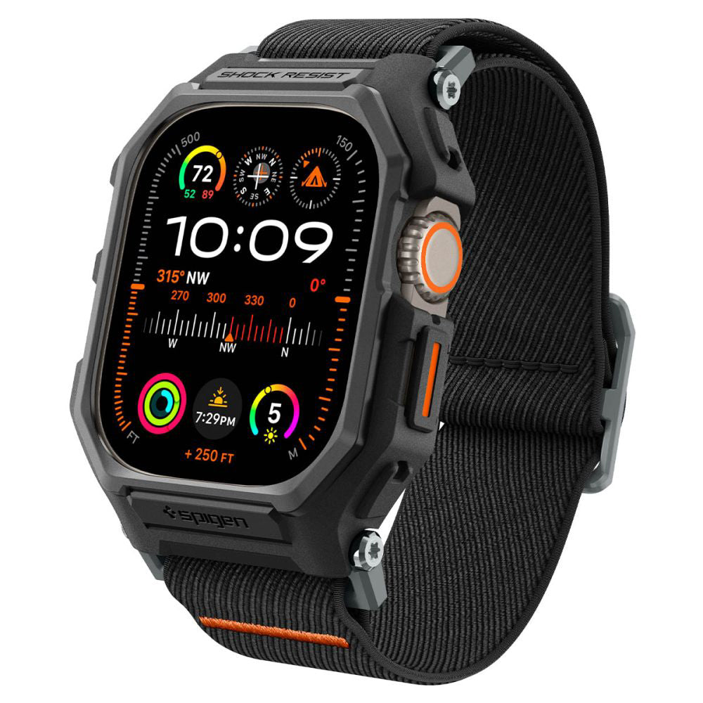 Θήκη Spigen Lite Fit Pro για Apple Watch Ultra Series, Μαύρο Ματ ACS07104