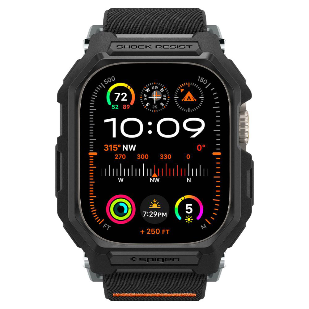 Θήκη Spigen Lite Fit Pro για Apple Watch Ultra Series, Μαύρο Ματ ACS07104