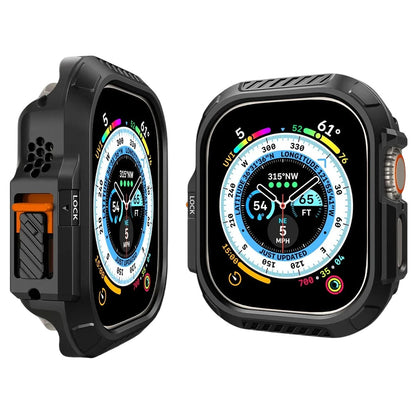 Θήκη Spigen Lock Fit για Apple Watch Ultra Series, Μαύρο Ματ ACS06208
