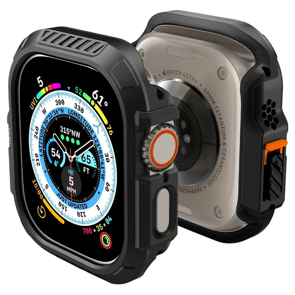 Θήκη Spigen Lock Fit για Apple Watch Ultra Series, Μαύρο Ματ ACS06208