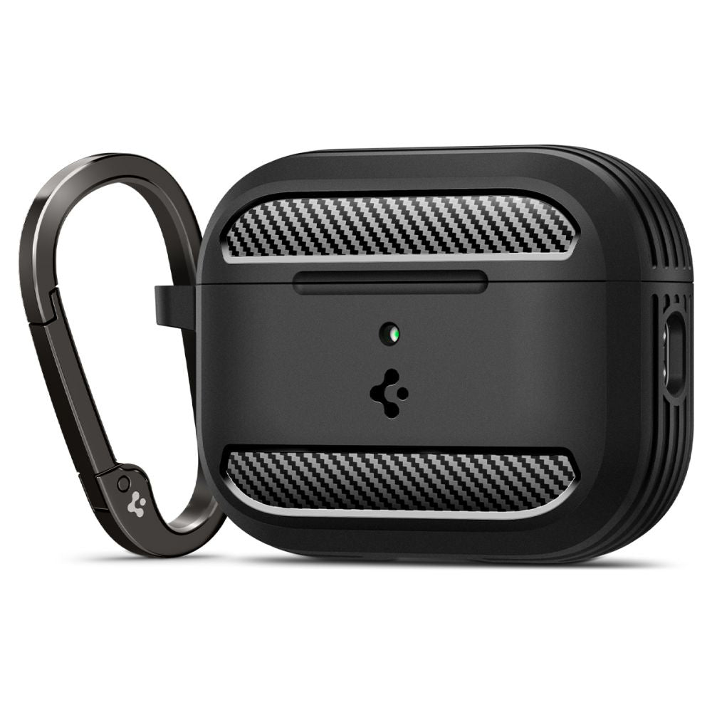 Θήκη Spigen Rugged Armor για Apple AirPods Pro 3, Ματ Μαύρη ACS09822