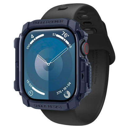 Θήκη Spigen Rugged Armor για Apple Watch Series 10 / 11 46mm, Μπλε Ναυτικό ACS08599