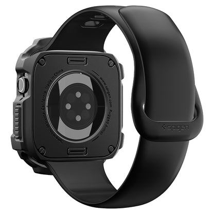 Θήκη Spigen Rugged Armor για Apple Watch Series 12 42mm, Μαύρη Ματ ACS11877
