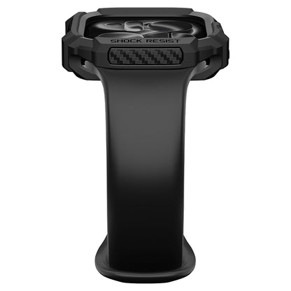 Θήκη Spigen Rugged Armor για Apple Watch Series 12 46mm, Μαύρο Ματ ACS11886