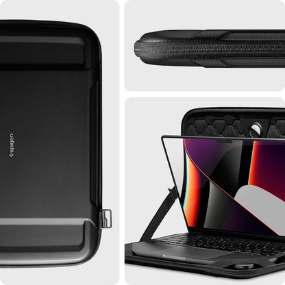 Θήκη Spigen Rugged Armor για Laptop 13 ίντσες - 14 ίντσες, Μαύρη AFA04270