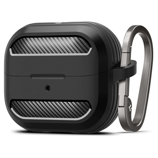 Θήκη Spigen Rugged Armor για Samsung Galaxy Buds3 FE / Buds3 Pro / Buds3, Μαύρη ACS08330