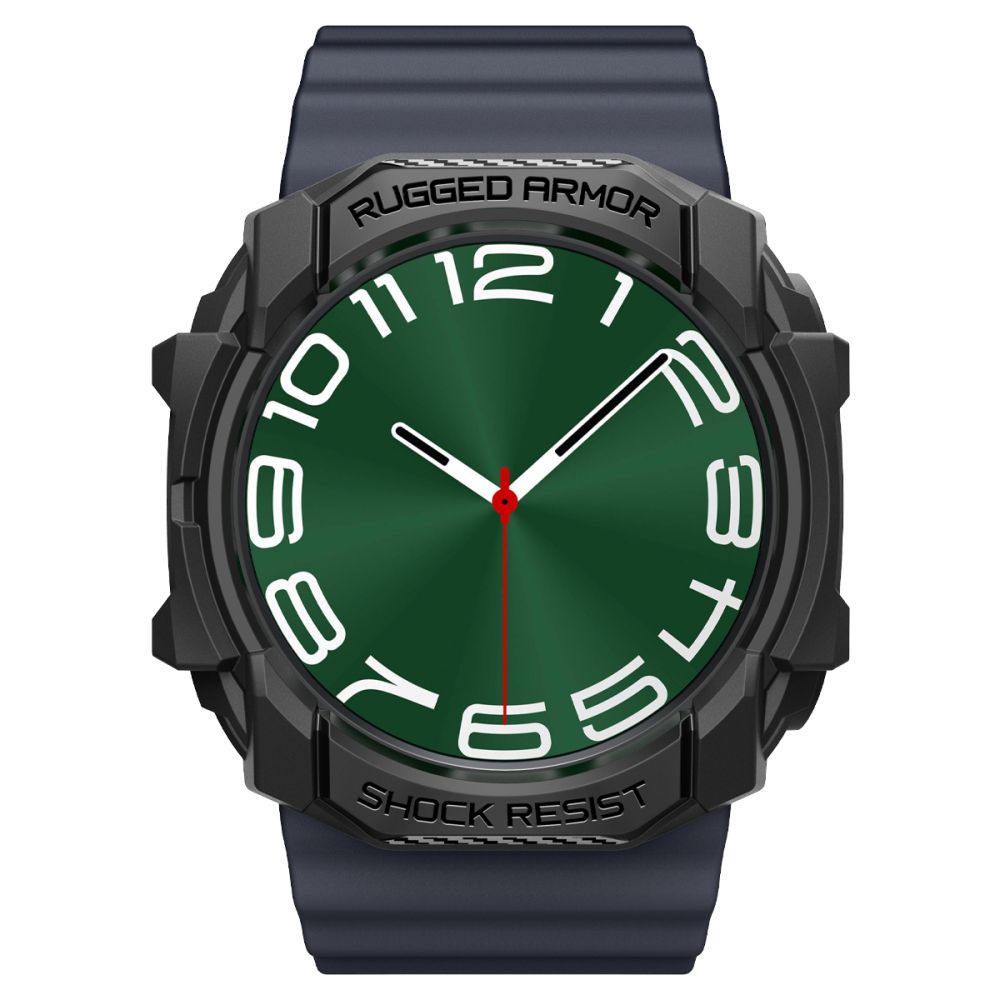 Θήκη Spigen Rugged Armor για Samsung Galaxy Watch Ultra, Μαύρη