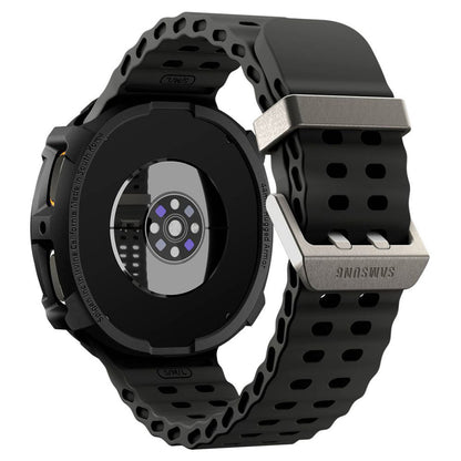 Θήκη Spigen Rugged Armor για Samsung Galaxy Watch8 44mm, Μαύρο Ματ ACS10006