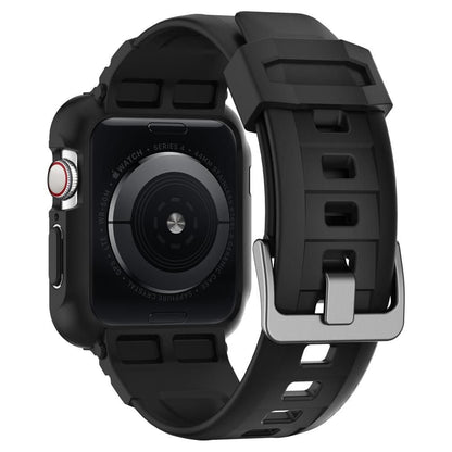 Θήκη Spigen Rugged Armor Pro για Apple Watch 44mm Series, Μαύρη 062CS25324