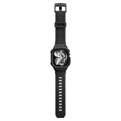 Θήκη Spigen Rugged Armor Pro για Apple Watch Series 12 42mm, Μαύρο Ματ ACS11883