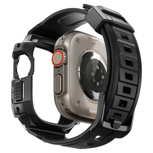 Θήκη Spigen Rugged Armor Pro για Apple Watch Ultra Series, Μαύρη