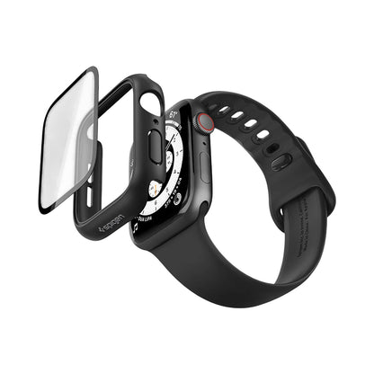 Θήκη Spigen Thin Fit 360 για Apple Watch Series 44mm, Μαύρη ACS11592