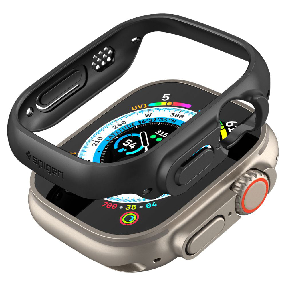 Θήκη Spigen Thin Fit για Apple Watch Ultra Series, Μαύρη ACS05458