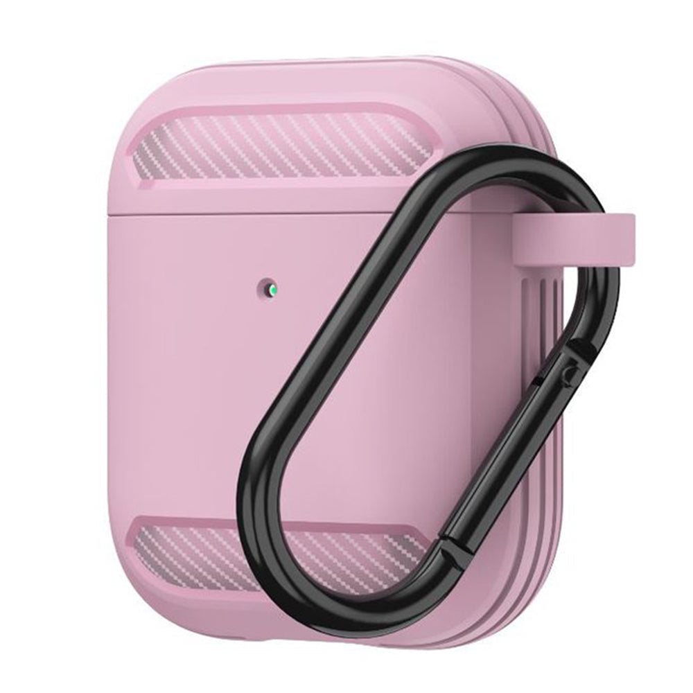 Θήκη Techsuit Carbon για Apple AirPods Gen 2 / Gen 1, Ροζ