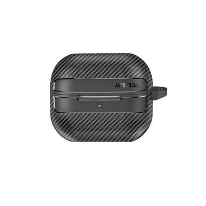 Θήκη Techsuit CarbonFiber για Samsung Galaxy Buds3 FE / Buds3 Pro / Buds3, Μαύρη