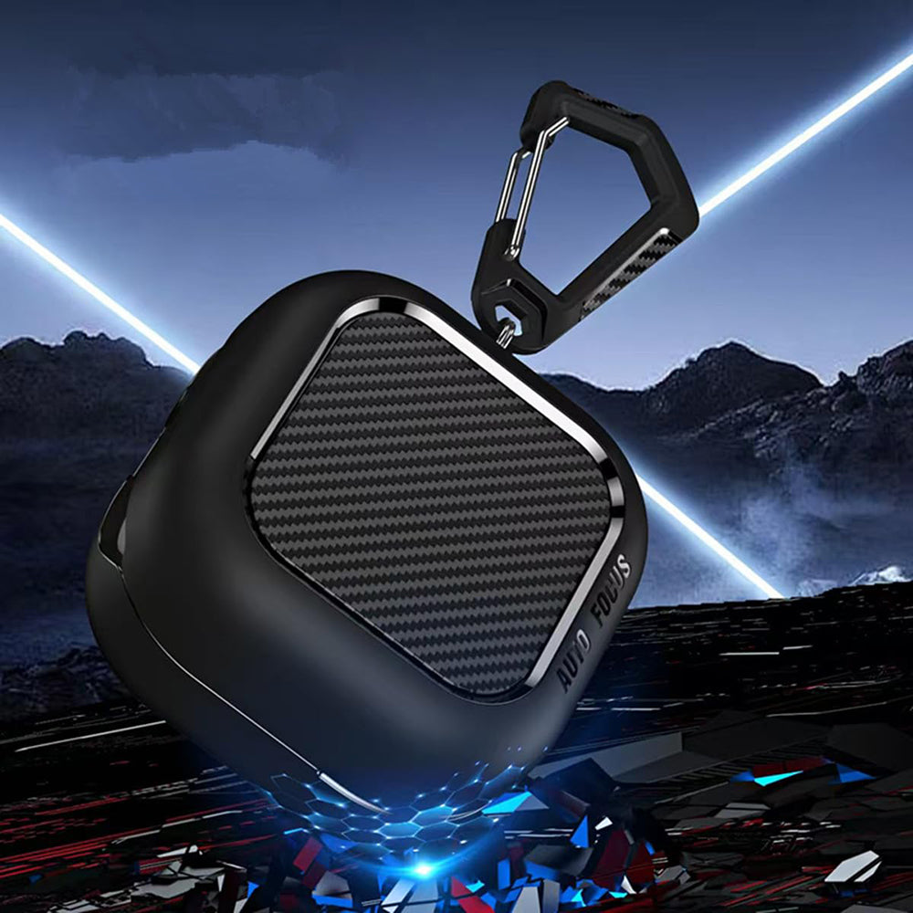 Θήκη Techsuit CarbonFiber για Samsung Galaxy Buds4 / Buds4 Pro, Μαύρη
