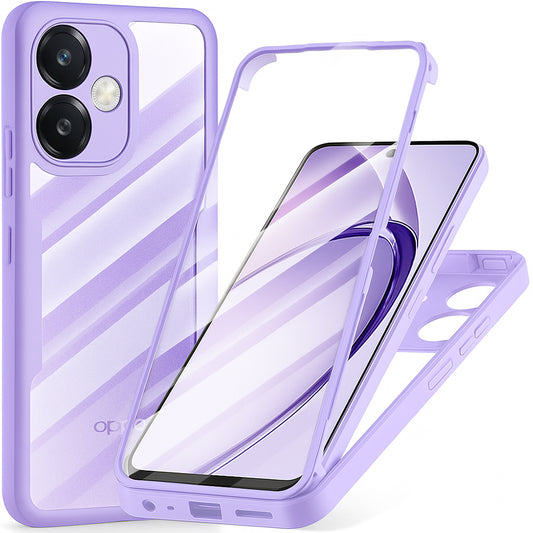 Θήκη για Oppo A3 4G / A3 5G, Techsuit, ColorVerse 360, Μωβ