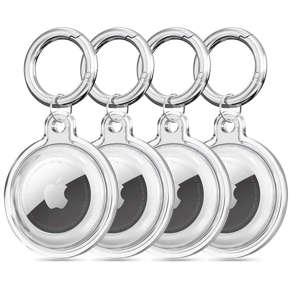 Θήκη Techsuit CT15 για Apple AirTag, Διαφανής