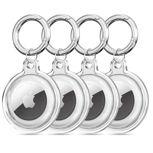 Θήκη Techsuit CT15 για Apple AirTag, Διαφανής
