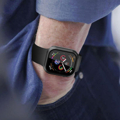 Techsuit Defense360 Pro Case for Apple Watch 7 41mm Series, Black