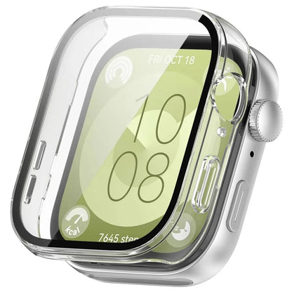 Techsuit Defense360 Pro Case for Huawei Watch Fit 3, Transparent