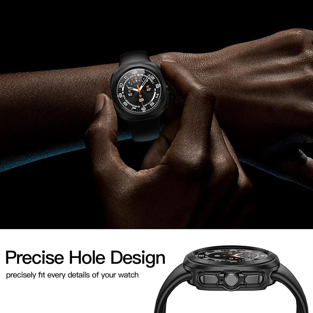Θήκη Techsuit Defense360 Pro για Samsung Galaxy Watch Ultra, Μαύρη
