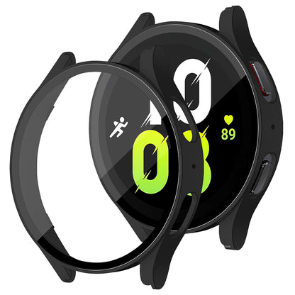 Techsuit Defense360 Pro Case for Samsung Galaxy Watch5 / Watch4 44mm Series, Black