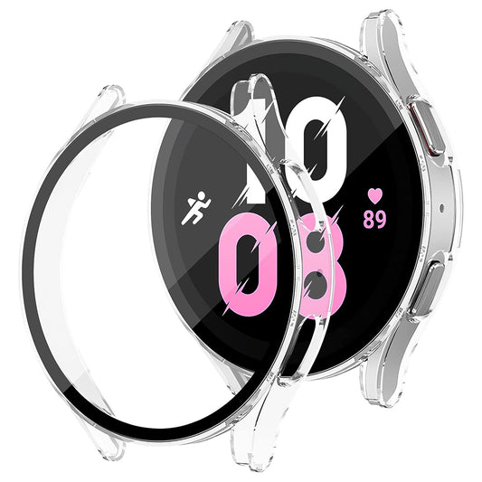 Θήκη Techsuit Defense360 Pro για Samsung Galaxy Watch5 / Watch4 44mm Series, Διαφανής