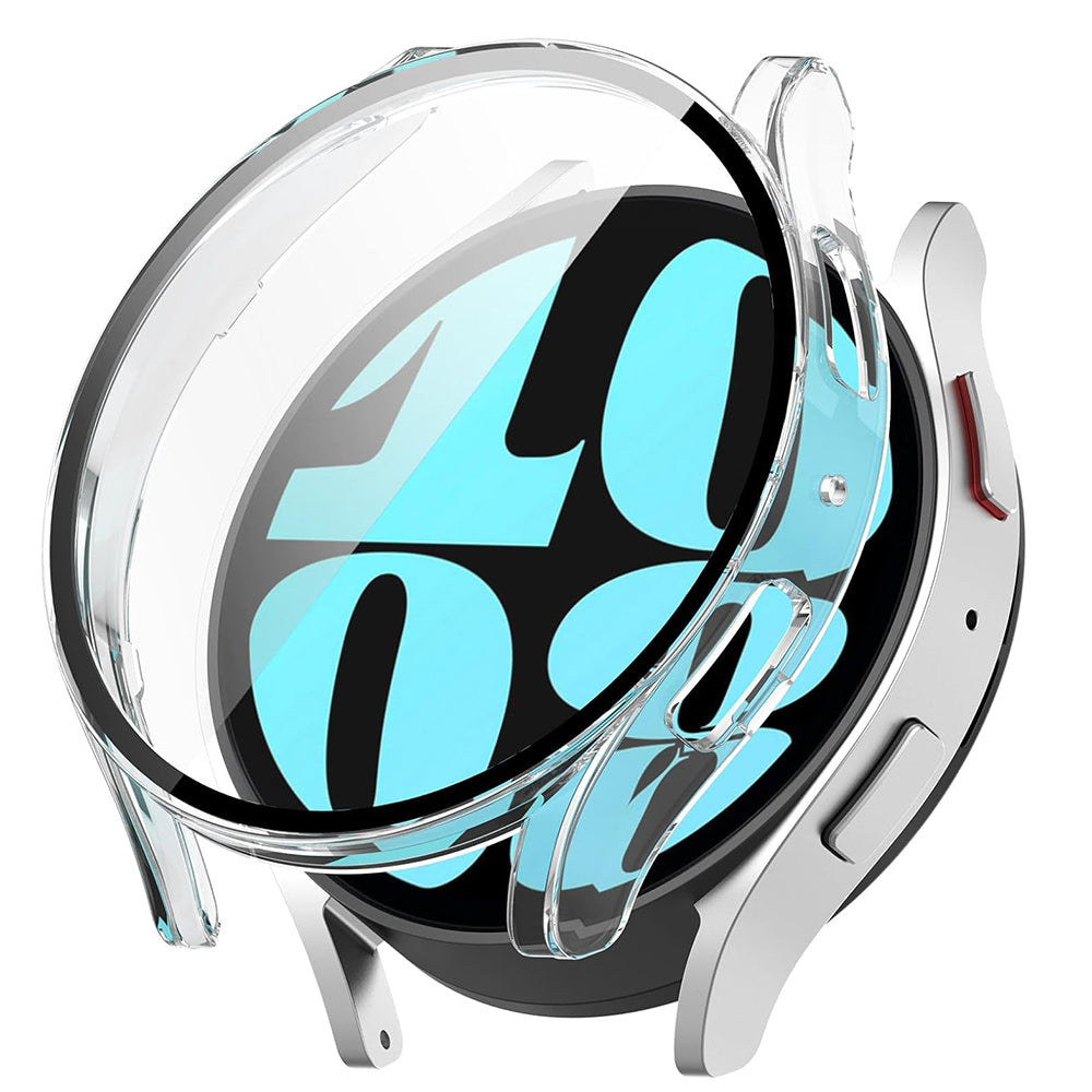 Techsuit Defense360 Pro Case for Samsung Galaxy Watch6 40mm, Transparent