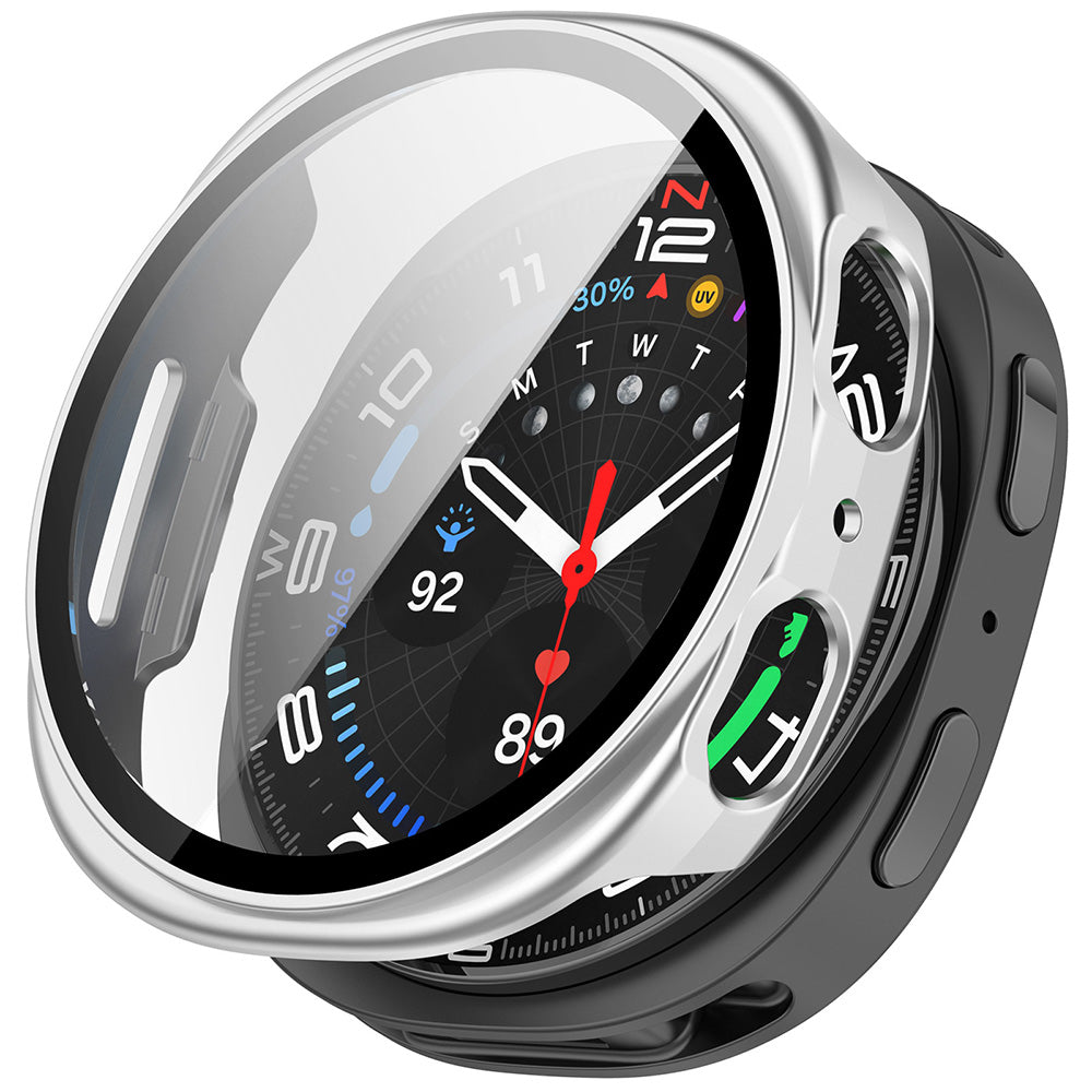 Θήκη Techsuit Defense360 Pro για Samsung Galaxy Watch8 40mm, Ασημί