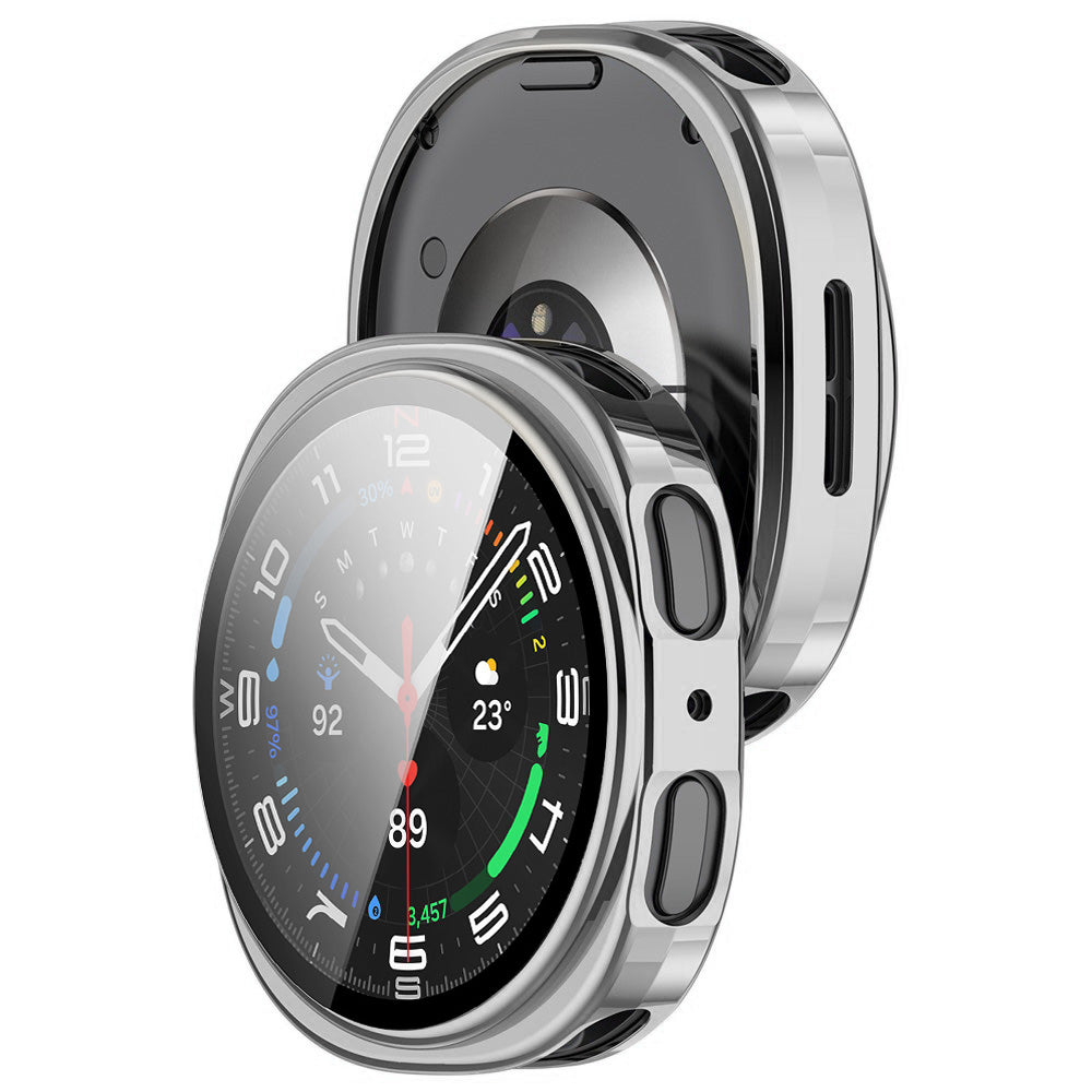Θήκη Techsuit Defense360 Pro για Samsung Galaxy Watch8 40mm, Ασημί