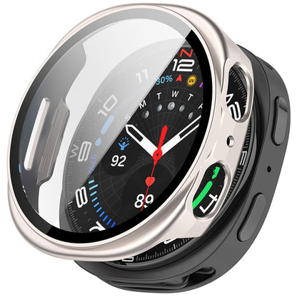 Θήκη Techsuit Defense360 Pro για Samsung Galaxy Watch8 44mm, Ασημί Περλέ
