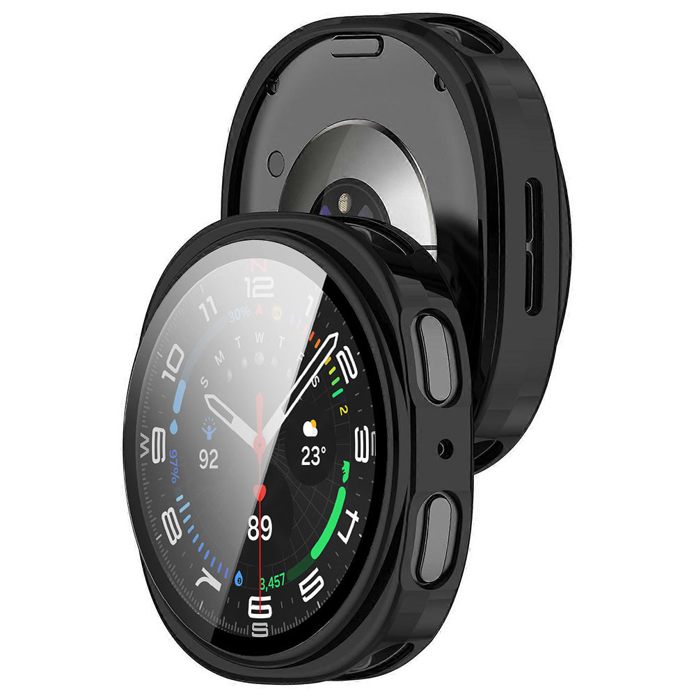 Θήκη Techsuit Defense360 Pro για Samsung Galaxy Watch9 / Watch8 44mm, Μαύρο Ματ