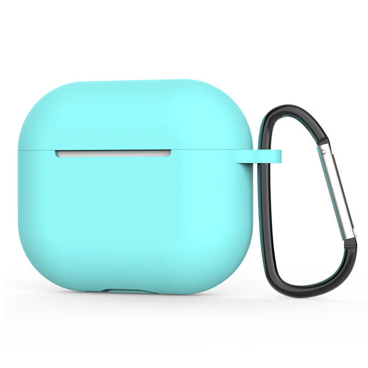 Θήκη Techsuit Silicone για Apple AirPods 4, Σκούρο Τιρκουάζ