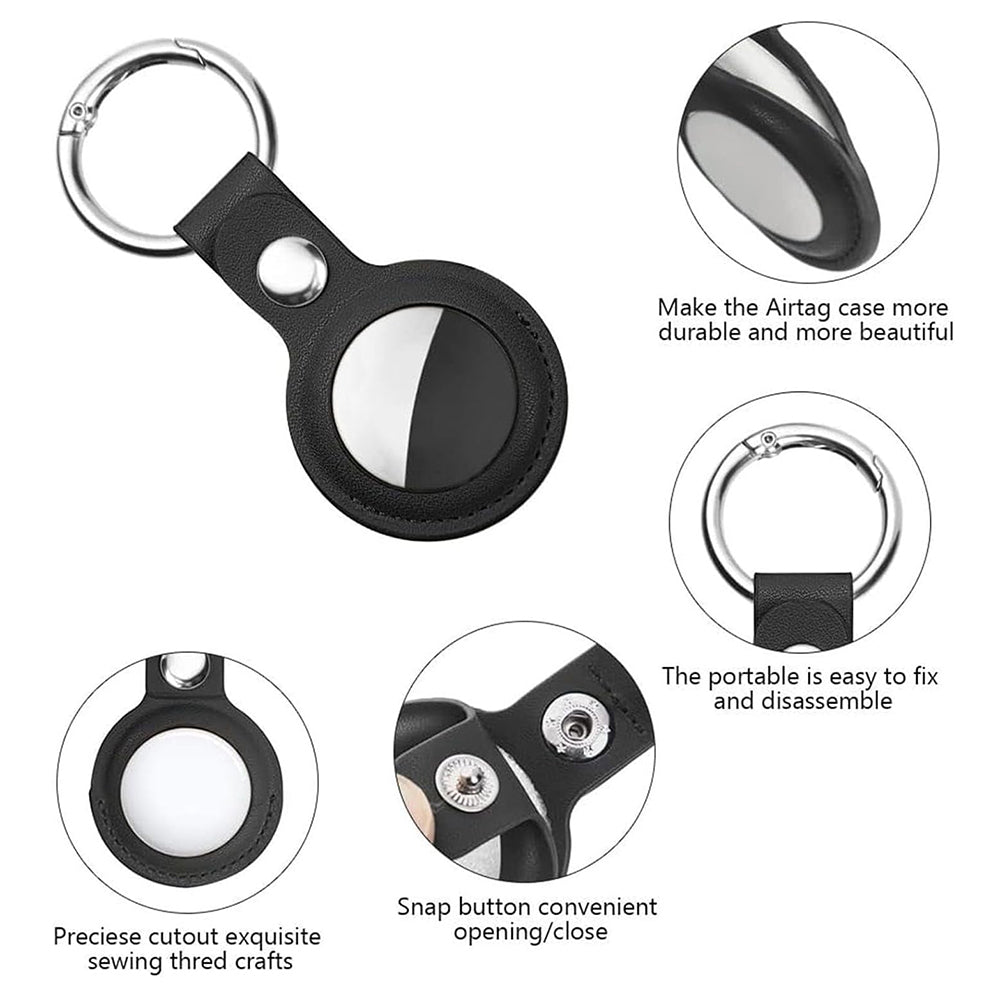 Θήκη Techsuit SLH1 για Apple AirTag, Μαύρη