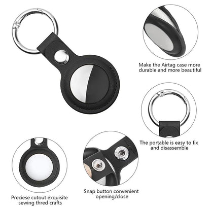 Θήκη Techsuit SLH1 για Apple AirTag, Μαύρη