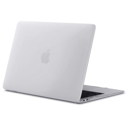 Techsuit UltraShell Case for Apple MacBook Air M2 13inch (2024) / Air M2 13inch (2022), Matte Transparent