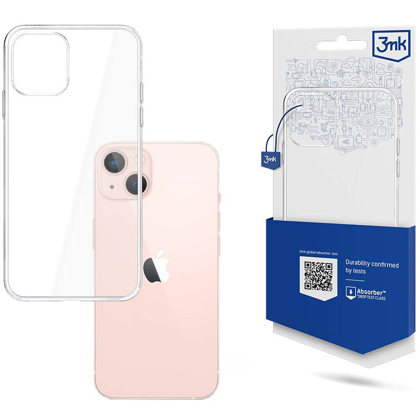 Case for Apple iPhone 14, 3MK, Transparent