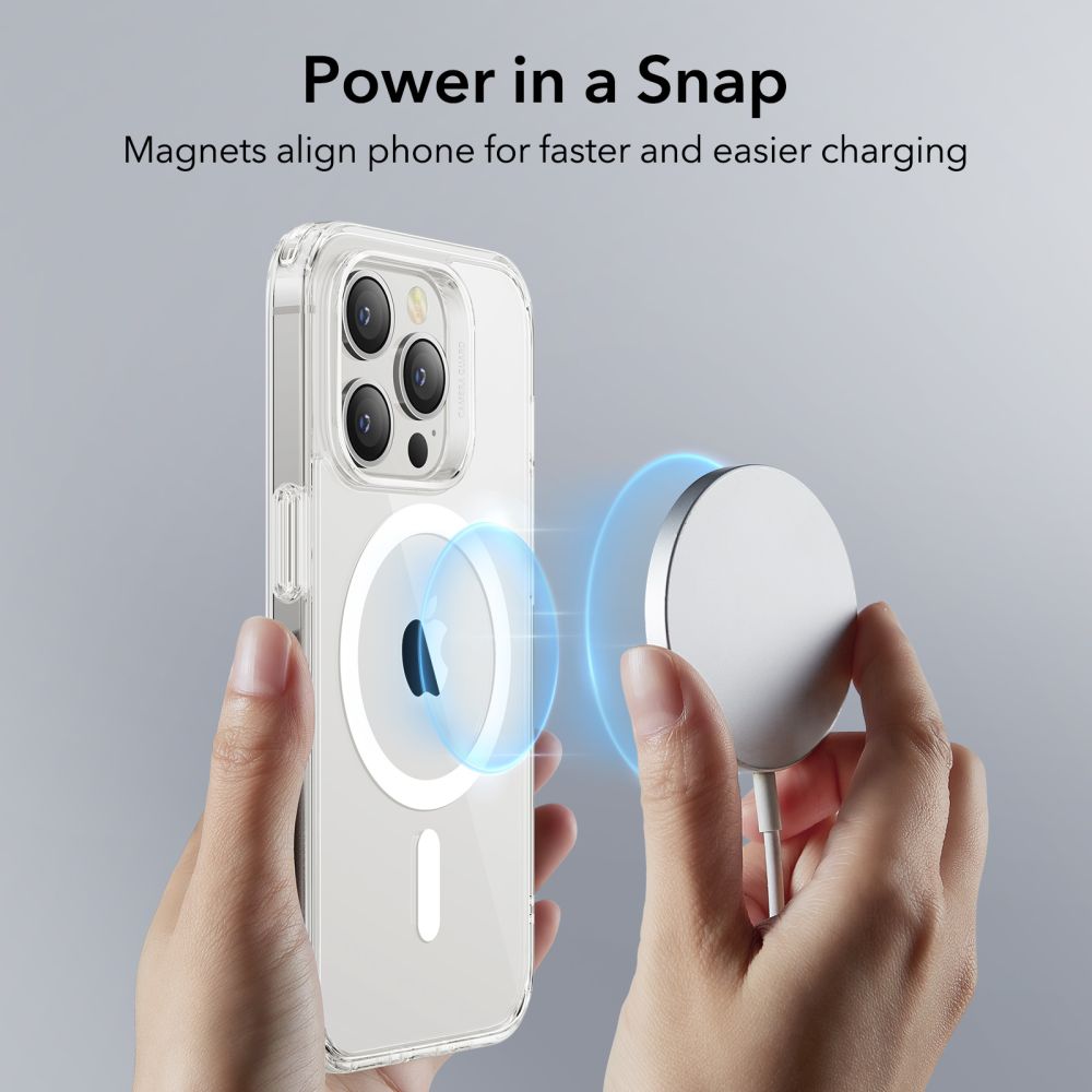 Θήκη MagSafe για Apple iPhone 14 Pro Max, ESR, Ch Halolock, Διάφανη