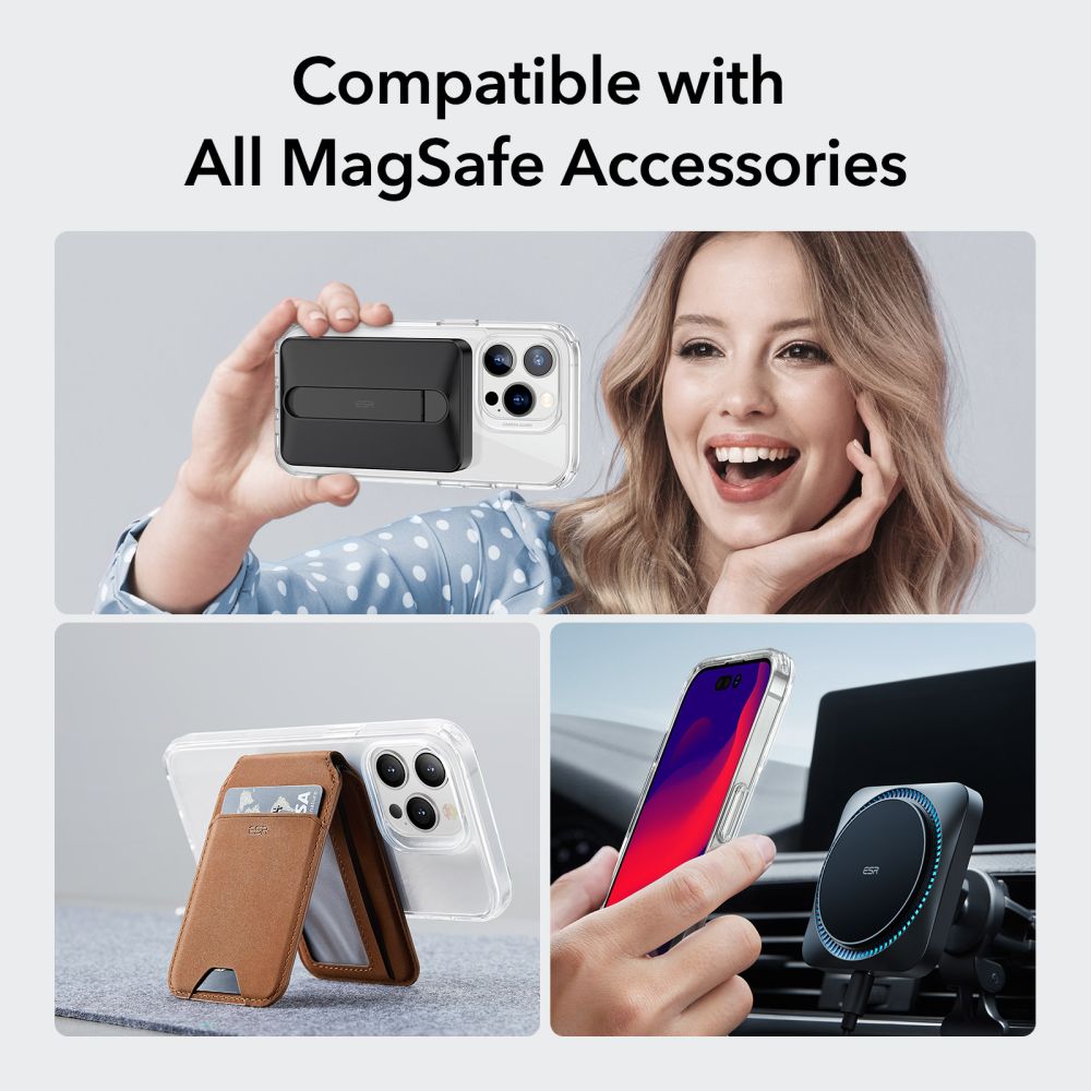 Θήκη MagSafe για Apple iPhone 14 Pro Max, ESR, Ch Halolock, Διάφανη