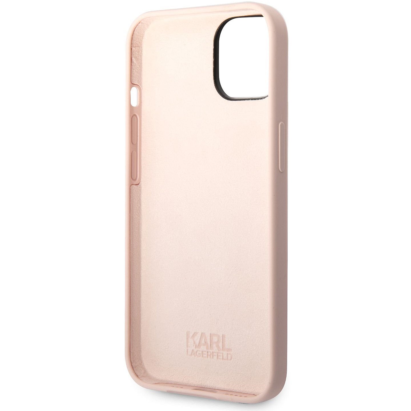 Θήκη για Apple iPhone 14 Plus, Karl Lagerfeld, Silicone Karl's Head, Ροζ