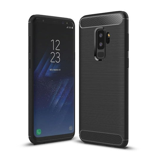 Θήκη για Samsung Galaxy S9+ G965, OEM, Carbon, Μαύρη