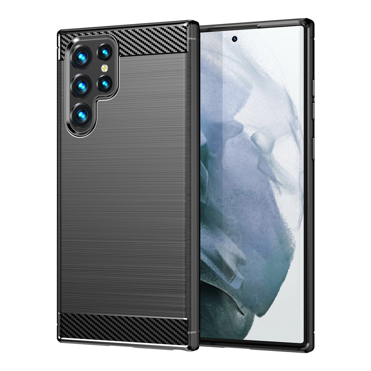Case for Samsung Galaxy S23 Ultra S918, OEM, Carbon, Black
