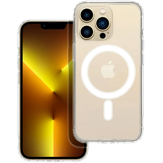 Θήκη MagSafe για Apple iPhone 13 Pro Max, OEM, Clear Mag, Διαφανής