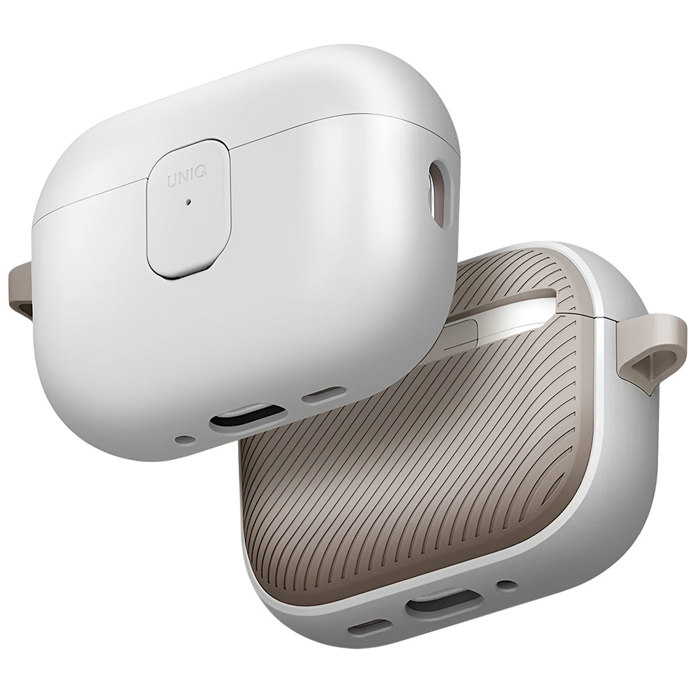 Θήκη UNIQ Clyde για Apple AirPods Pro 3, Γκρι Μπεζ