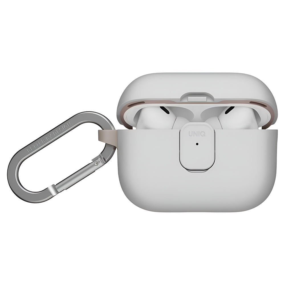 Θήκη UNIQ Clyde για Apple AirPods Pro 3, Γκρι Μπεζ