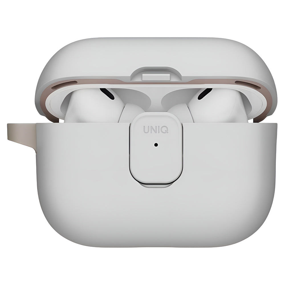 Θήκη UNIQ Clyde για Apple AirPods Pro 3, Γκρι Μπεζ
