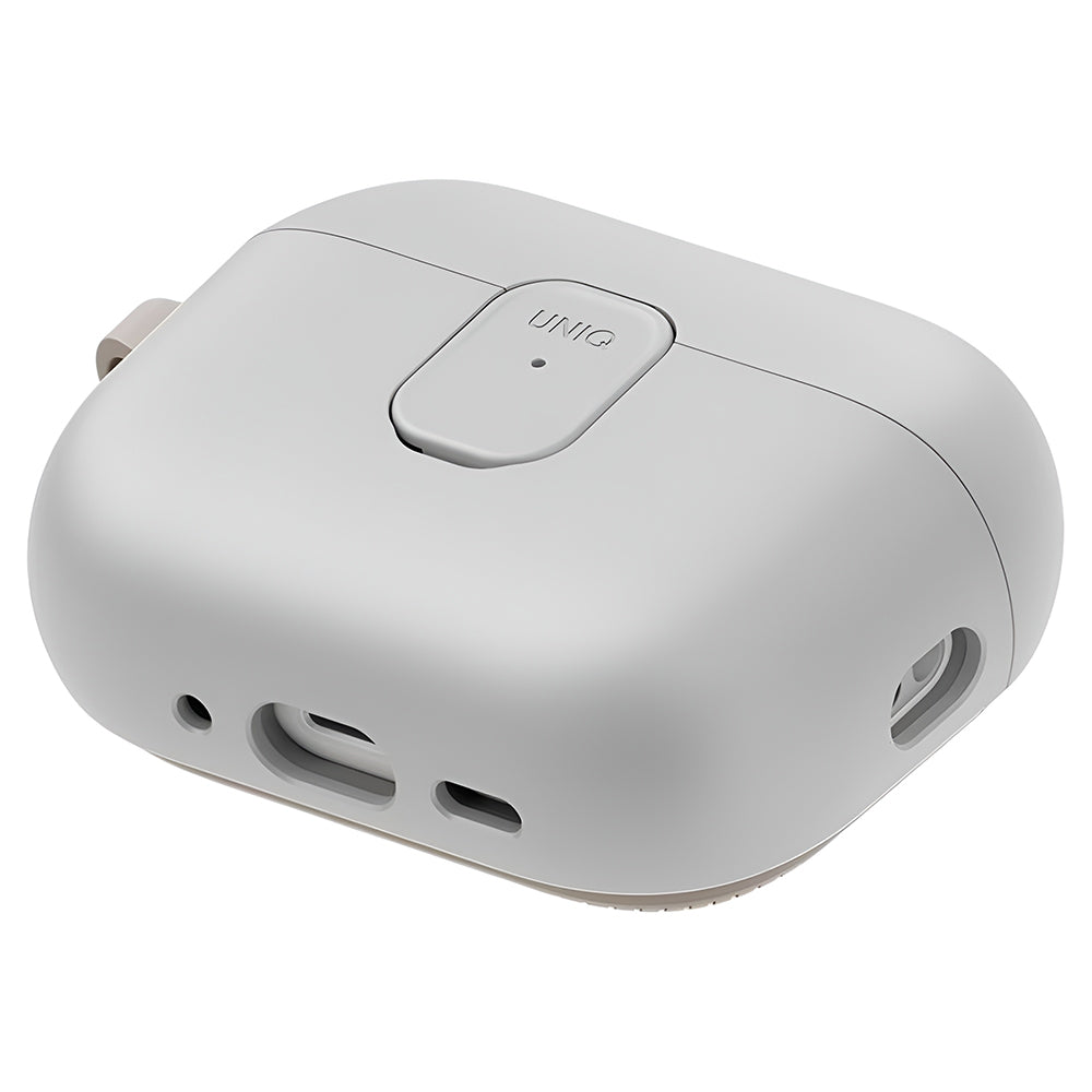Θήκη UNIQ Clyde για Apple AirPods Pro 3, Γκρι Μπεζ