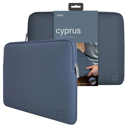 Θήκη UNIQ Cyprus για Laptop έως 14 ίντσες, Μπλε σκούρο