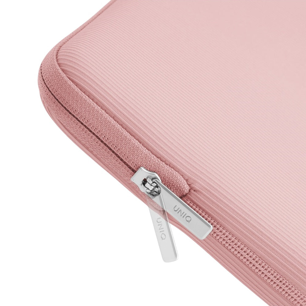 UNIQ Cyprus Ridge Sleeve for Laptop max. 14inch, Pink